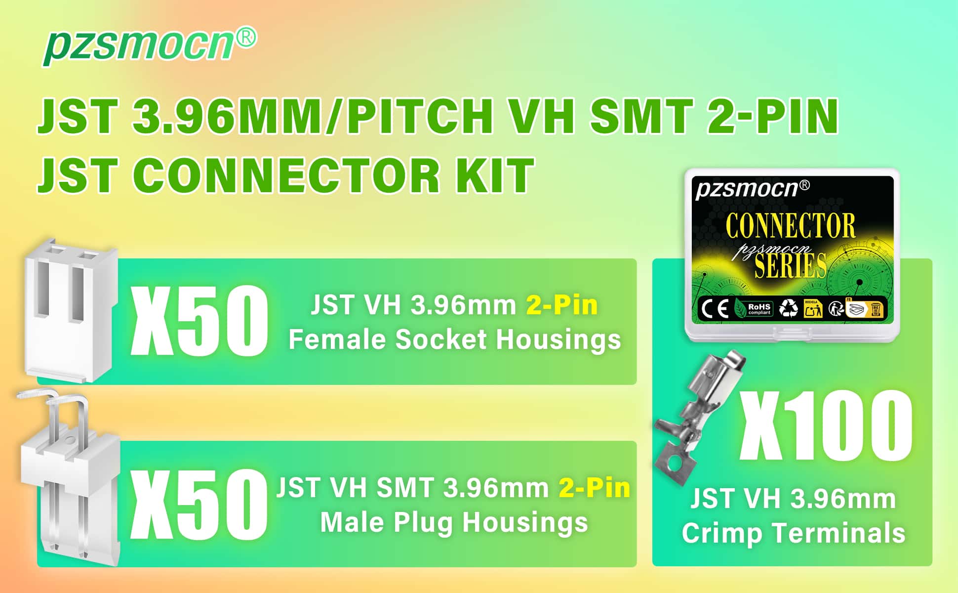 JST VH 3.96 mm Pitch Connector-PZSJTSVHSMT2PinA-8.jpg